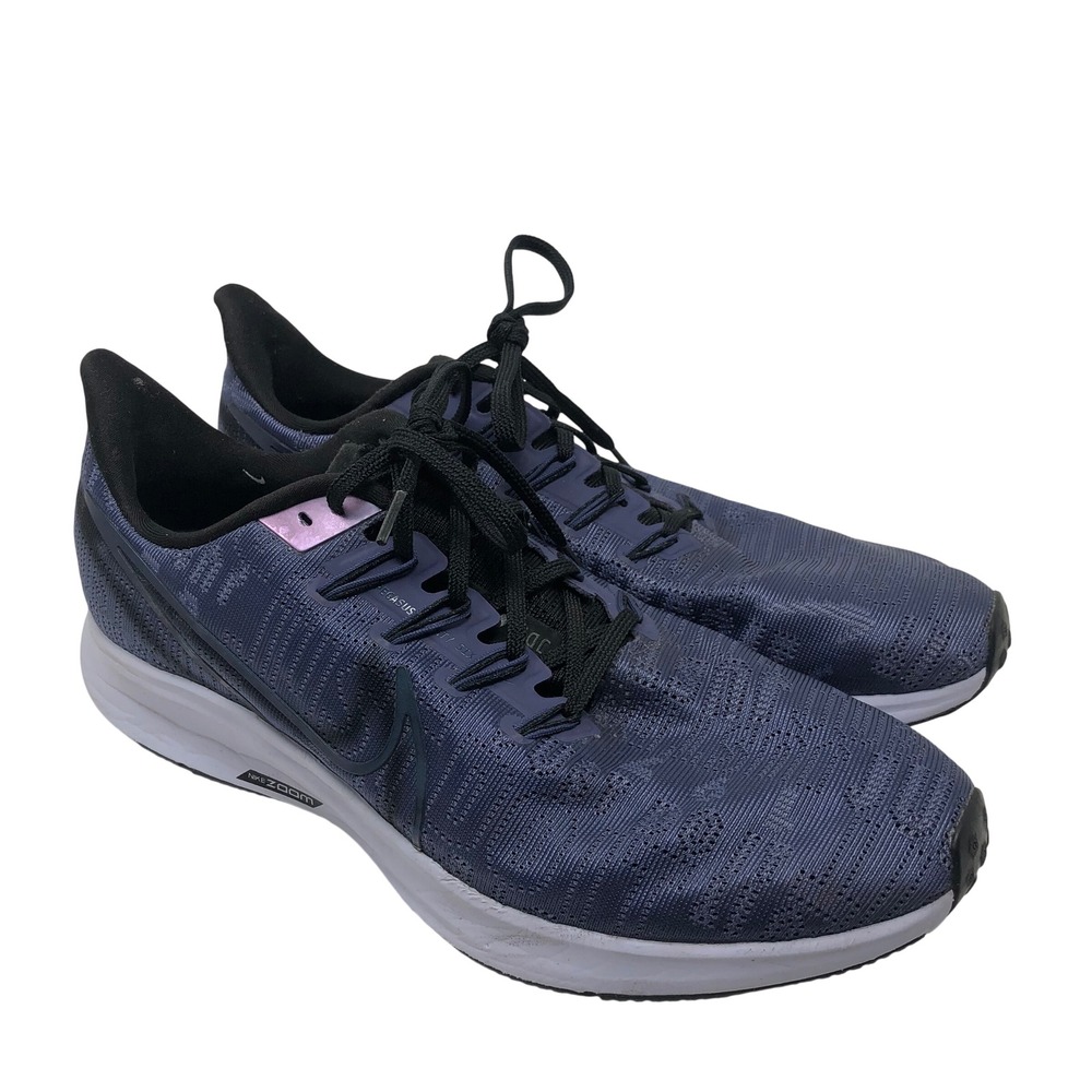 Nike Air Zoom Pegasus 36 Running Shoes Womens 12 Blue Grey‎ Activewear Workout